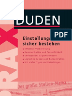 DUDEN - Einstellungstests Sicher Bestehen