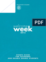 Welcome Week Guide Exchange