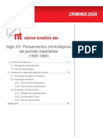 NUCLEO TEMATICO #2 - Criminología