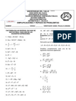 Taller para Repaso de Calculo 2013 PDF