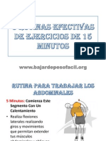 3rutinasefectivasdeejerciciosde15minutos 120331102444 Phpapp01