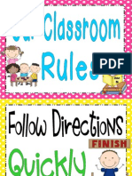 Our Classroom Rules PDF