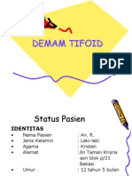 Presentasi Demam Tifoid