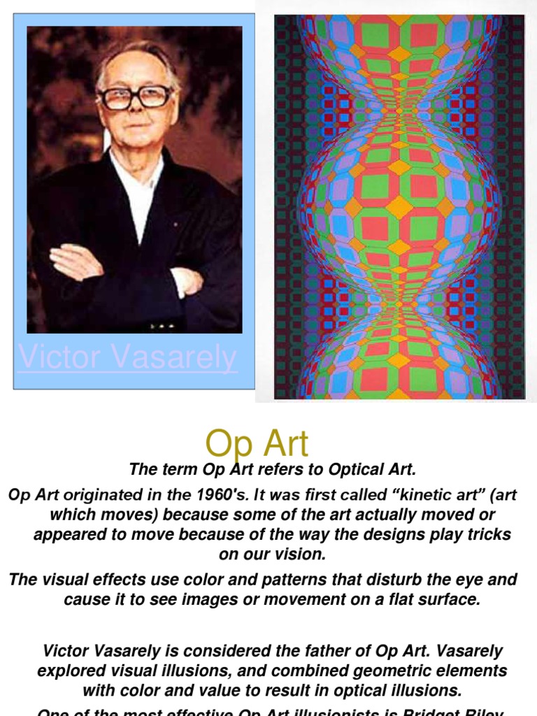 Op Art Presentation, PDF, Natural Philosophy