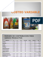 Costeo Variable