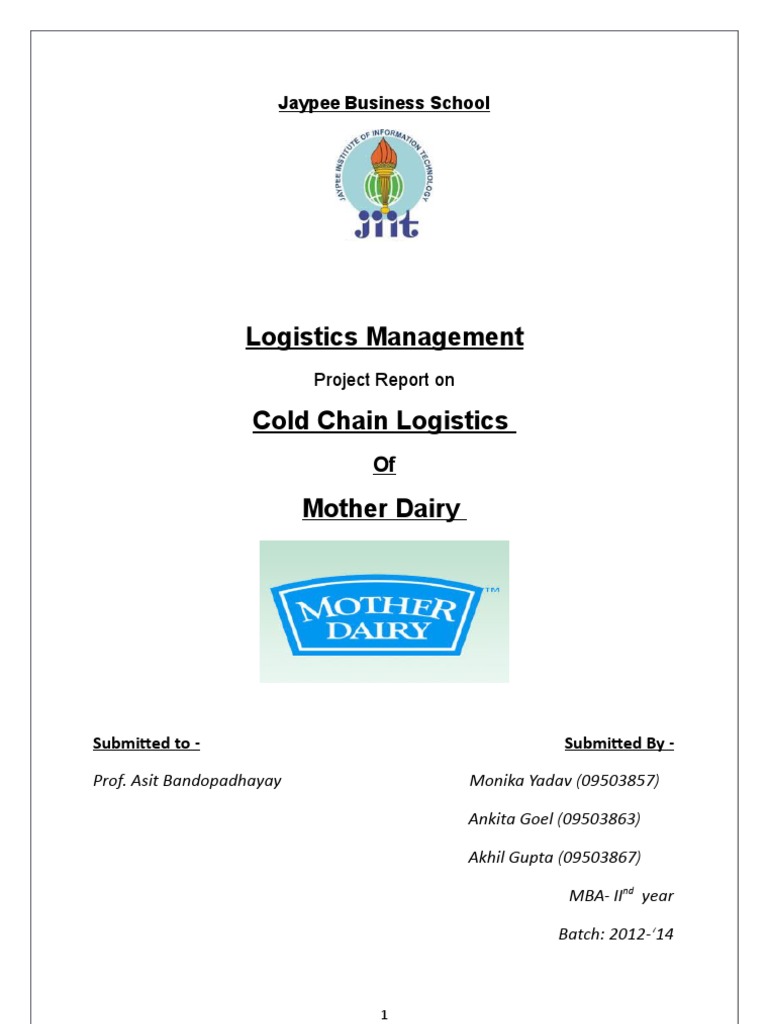 Cold Chain | PDF | Hazard Analysis And Critical Control Points | Warehouse