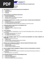 EXERCICIOS Relacionamento Interpessoal - Coletivo