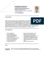 Mohammad Mahboob Ghani Huq - Resume