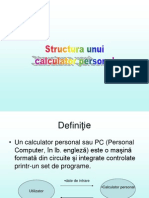 L1 -Structura Unui Calculator Personal