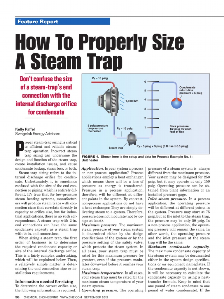 Sizing Steam Trap PDF