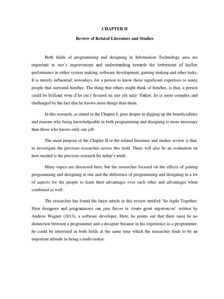 Chapter 2 | PDF | Programmer | Computer Programming