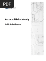 Arche Effel Melody 2009 - Guide Utilisateur