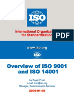 ISO 9001 and  ISO 14001 Overview