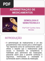 ADMINISTRAÇÃO DE MEDICAMENTOS