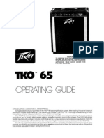 Manual Peavey TKO 65