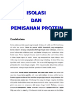 Biokim Isolasi Dan Pemisahan Protein 1