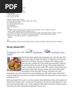 Download resep KFC by funkerja SN16709809 doc pdf