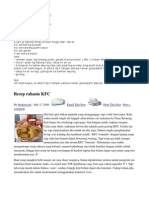 Download resep KFC by funkerja SN16709809 doc pdf