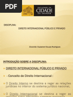 Slides dSlides de Direito Internacionale Direito Internacional