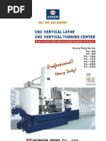 Download Honor Seiki Heavy Duty CNC VTL Vertical Turning Lathe by CNC SYSTEMS SN16712420 doc pdf