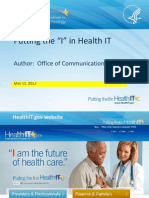 Putting the I in Health IT