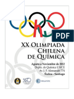 Folleto XX Olimpiadas Qca 2012