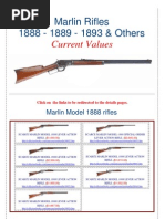 Marlin Rifles 1888 - 1889 - 1893 Current Values