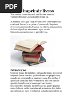Como Imprimir Livros