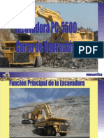 Curso de Familiarizacion de Excavadora PC5500 de Komatsu