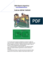 Reglamento Sepak Takraw - 7 Pags