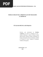 Normas Da Fai Monografia