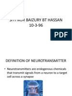 Editeddefinition of Neurotransmitter