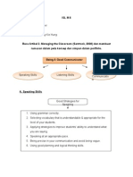 Islm6: Speaking Skills Listening Skills Nonverbal Communicatio N