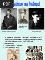 Apresentação Modernismo em Portugal