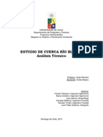 UNIVERSIDAD DE CHILE Trabajo 2, Analisis Térmico