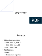 RENCANA PELAKSANAAN OSCE 2012
