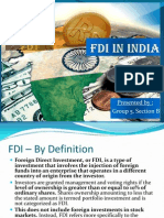 FDI in India