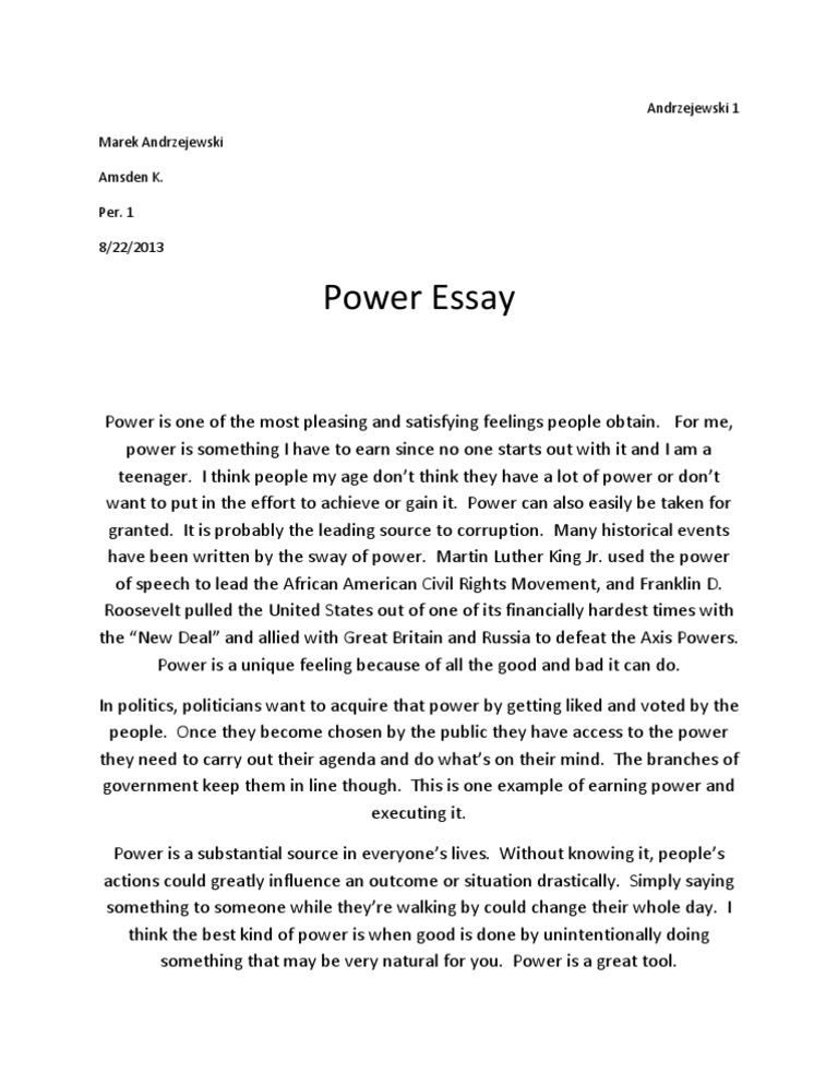 The Essence and Impact of Power | PDF | Social Science