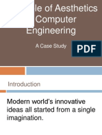 The Role of Aesthetics in Computer Engineering: A Case Study