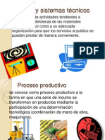 Procesos y sistemas técnicos