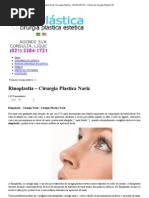 Rinoplastia - Cirurgia Plastica Nariz _ Cirurgia Plastica - BIOPLASTICA _ Clinica de Cirurgia Plastica RJ