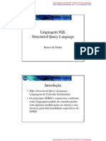 14 - Linguagem de defini‡Æo e manipula‡Æo de banco de dados (query language