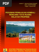 Download 101470723 Pedoman Peninjauan Kembali RTRW Prop by Miro Ch SN167216852 doc pdf