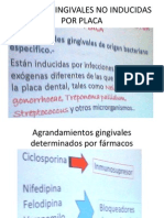 Lesiones Gingivales No Inducidas Por Placa