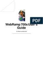 Webramp 700s Manual