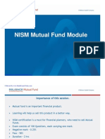 NISM Mutual Fund Module