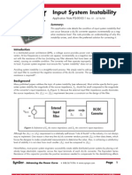 Input Stability of Dc Dc