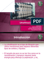 Ultrafiltración