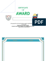 Awards Cert