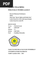 Download RPP Untuk Micro Teaching by Filbert Akira SN167241394 doc pdf